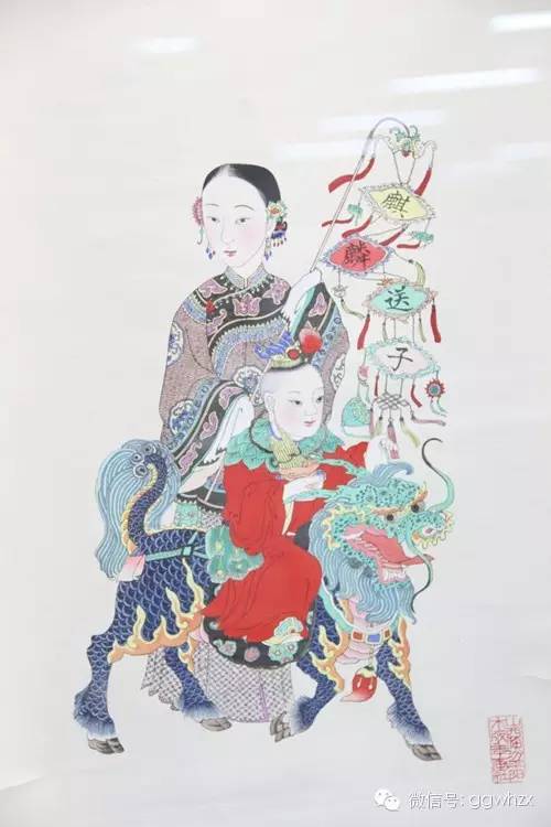 平阳,绛州木版年画精品在苏州美术馆展出