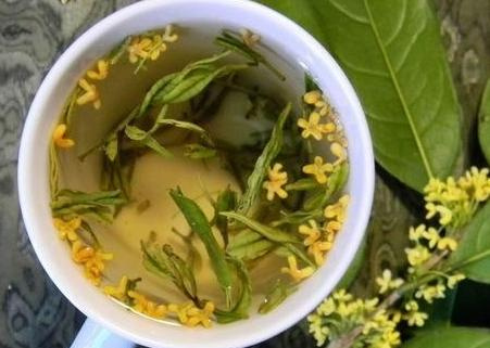 生姜,苏叶各3克,将生姜切成细丝,苏叶洗净,用开水冲泡10分钟代茶饮图片