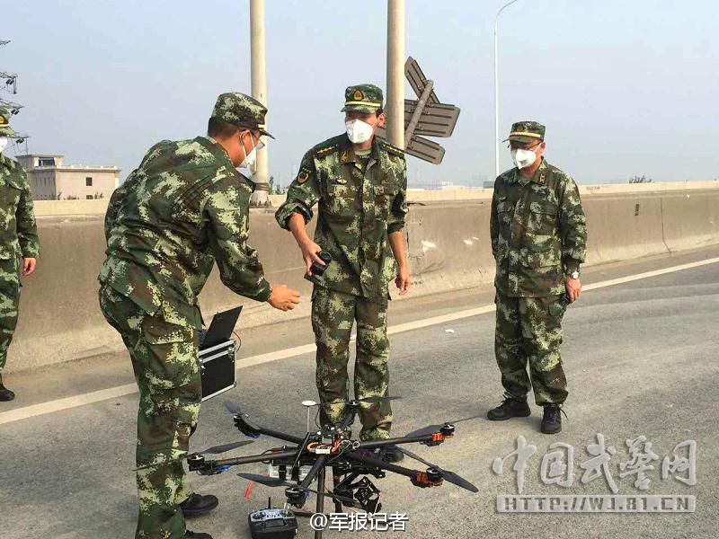 警察六组图无人机侦拍天津v警察核心区(武警)电视剧男主姓向和女主是旋翼图片