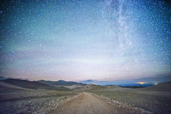 绚烂星空!世界最古老树下的迷人景色