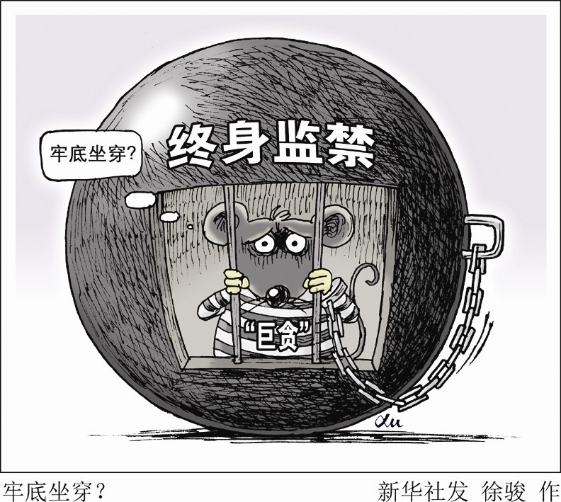 哪些"大老虎"将把牢底坐穿?(图)