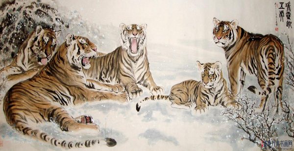 盛世丹青书画网:厚积薄发—画虎名家王连城
