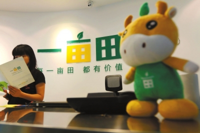 一亩田门店的材料相片。