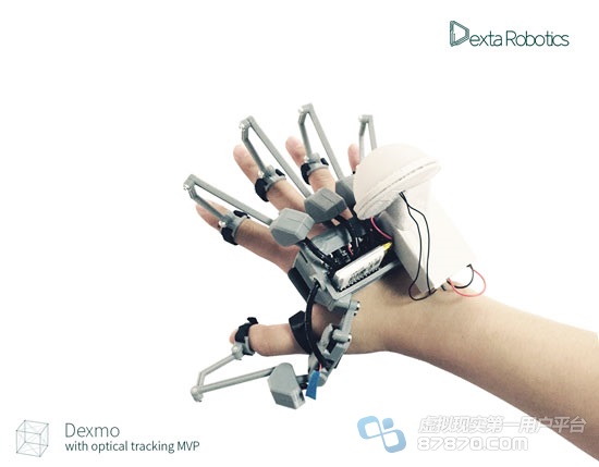 外骨骼不仅用于作战 dexmo让你在vr中"露一手"