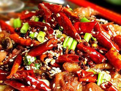 【湖南特产美食】湖南名肴麻辣子鸡:辣香咸鲜