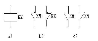 3,接触器常见符号命名的 工作原理是:当接触器线圈通电后,线圈电流会