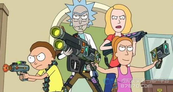 justin roiland创作的动漫《rick and morty》