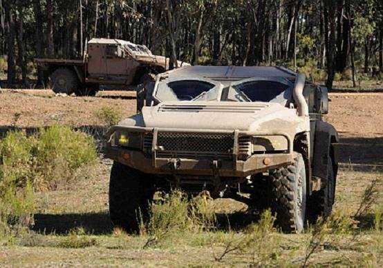 世界各国4X4军车之澳大利亚霍克死亡蛇