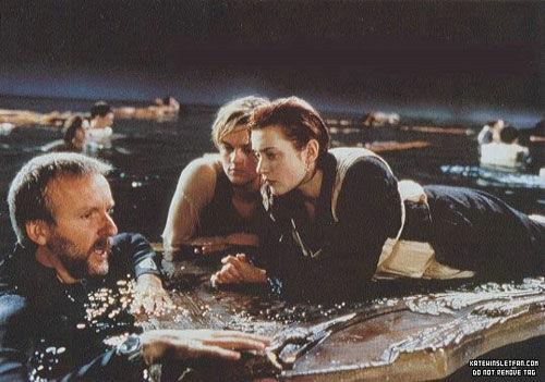 1997年版《泰坦尼克号》幕后花絮照片