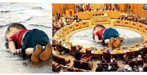 前天,一个叙利亚3岁男孩死在沙滩的照片震惊了全世界.