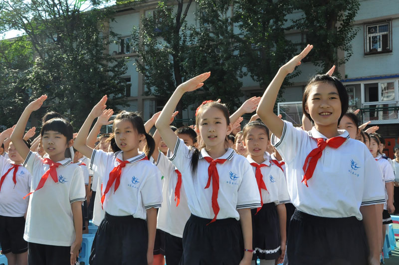 揭秘:北京市中小学开学第一课都上了些啥(组图