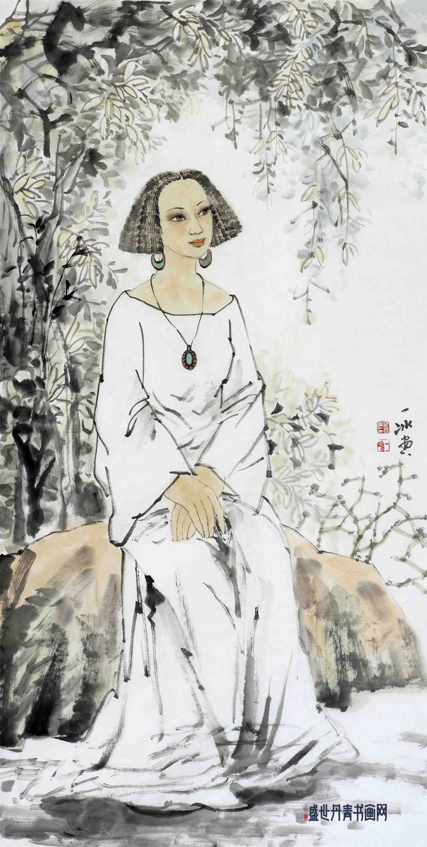 盛世丹青书画网:著名女画家——范一冰