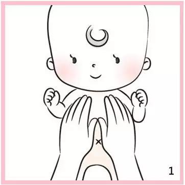 图解给宝宝正确按摩,荷维妈妈们学起来哦!