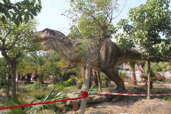 穿越侏罗纪天津大型恐龙主题公园开放