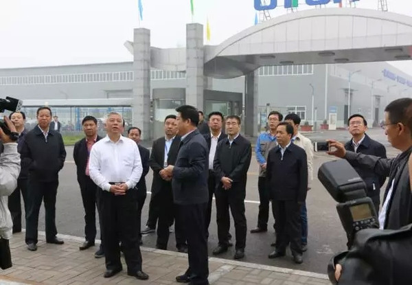 山西省委常委组织部长一行来我公司参观指导
