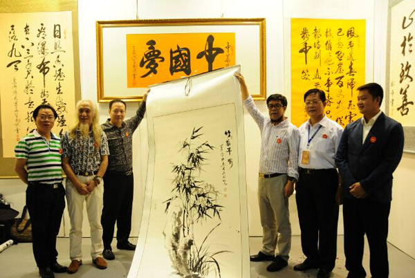 中国名家书画艺术院作品在第十八届北京艺术博览会