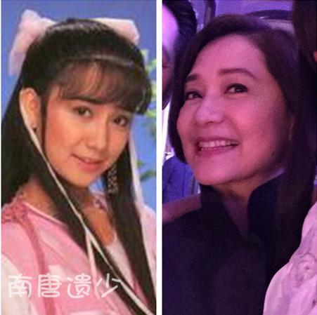 100位最美金庸古装女神今昔对比照