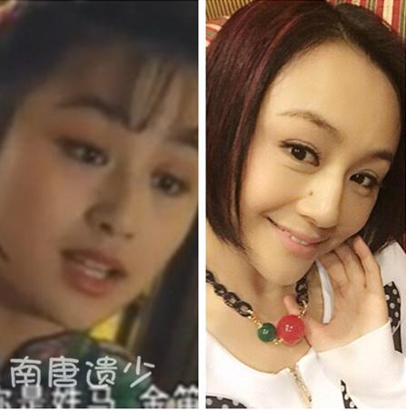 100位最美金庸古装女神今昔对比照