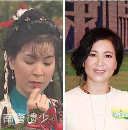 100位最美金庸古装女神今昔对比照