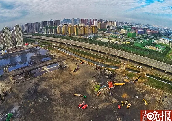 天津港爆炸核心区现场处置完成 组图看一月变