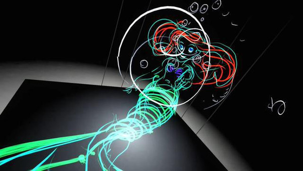 迪士尼动画师用HTC Vive展示艺术与虚拟现实