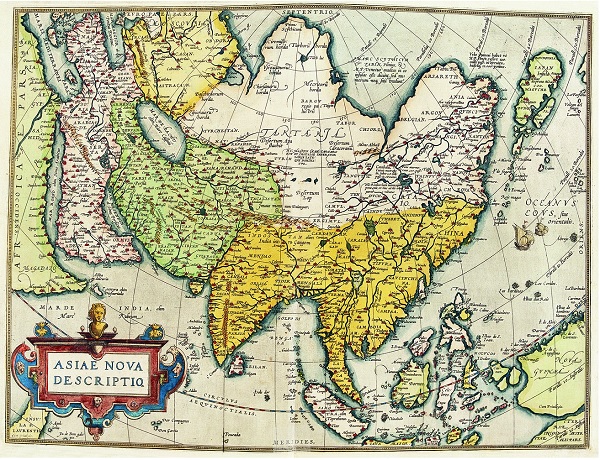 500年前欧洲人画的中国地图什么样