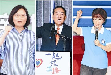 台湾总统选战正式启动(组图)