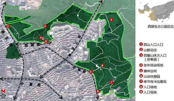 浮山生态公园规划详解 横跨三区涉15社区