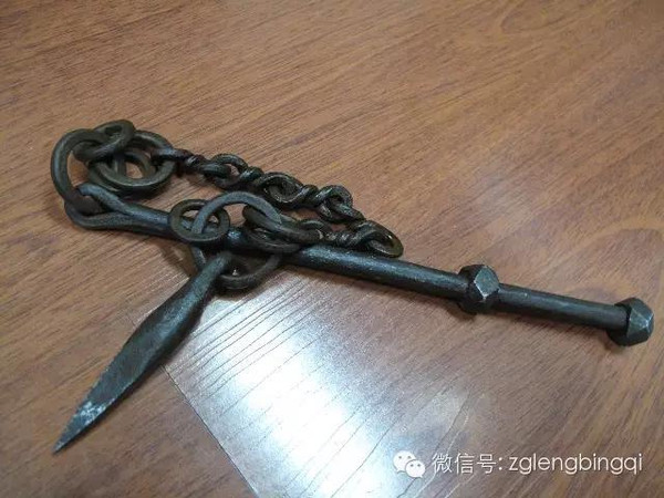 新发现,中国古代又一种奇门冷兵器——铁梢子!
