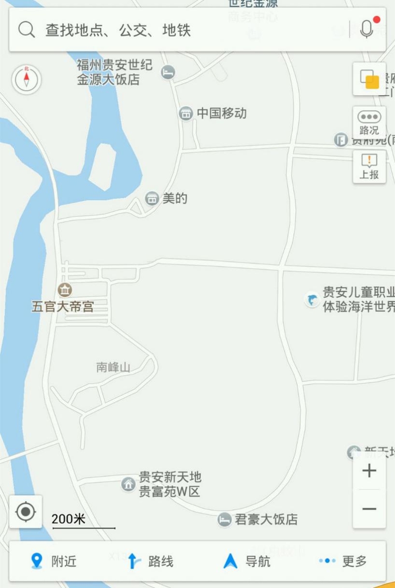 (a公司地图在贵安新天地的景区数据上空白)