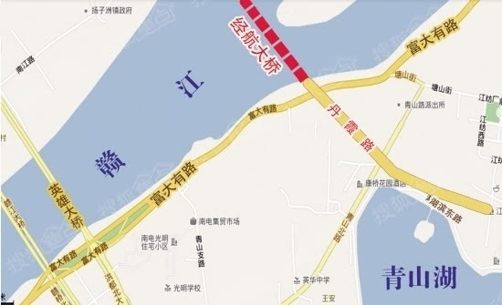 南昌再建赣江跨江大桥细数规划过江通道