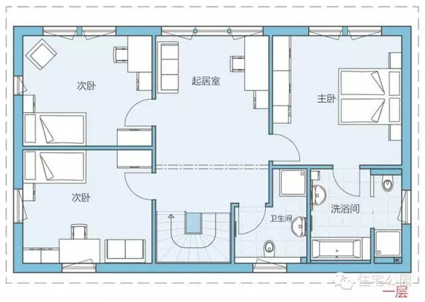 8套不同风格的新农村户型图