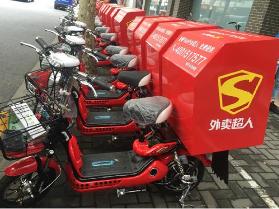 外卖超人上海狂送200辆送餐车 提高配送体验