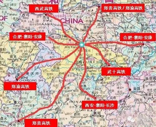 为湖南省十三五规划重点项目;合肥-襄阳-安康高铁为安徽省十三五规划