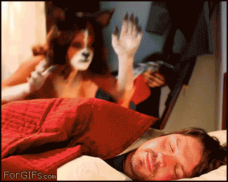 搞笑gif:哇靠,这样的老婆太魔性了,不敢要!