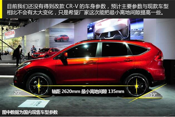 图解新款本田cr-v 外观小改动力解密 本田crv报价