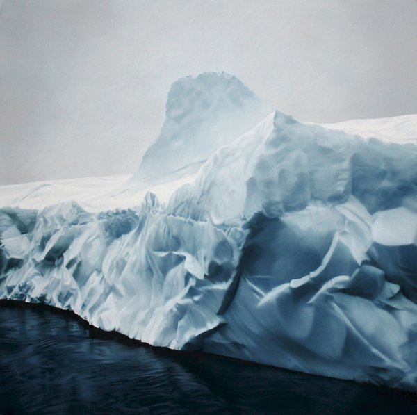 画冰川的艺术家 | 美国艺术家 zaria forman
