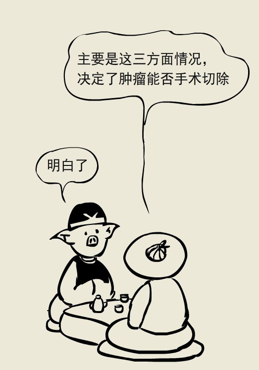 小大夫漫画:哪些因素决定肿瘤能否被切掉?