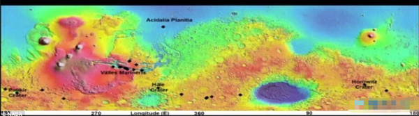 28日上午nasa宣布在火星表面发现液态水证据