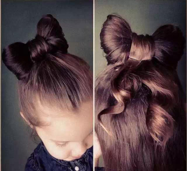美死了这样给女儿扎头发,这就是所有妈妈都想要一