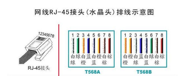 8条芯接入水晶头都是有8个金属触片的,   但为什么路由器上却只有4