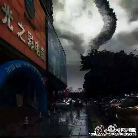 广东顺德龙卷风致79人受伤