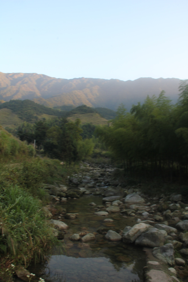 在当地请了一个向导,带我们上山.