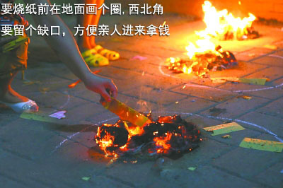 陈益峰:在路边烧纸钱有什么注意