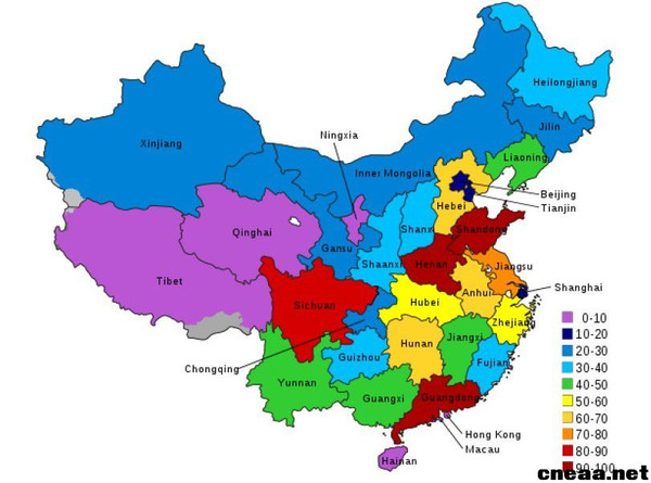 中国民用机场(169)和航空工业中心的分布图.图片