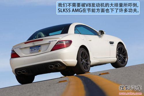 试驾奔驰slk55 amg 报价 配置 图片 奔驰4s店