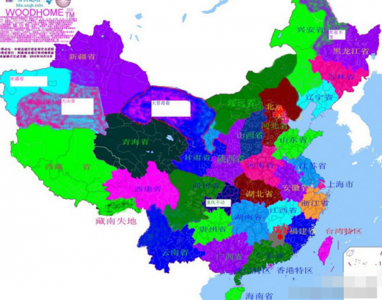 中国版图大变:新设42省首都不再是北京?