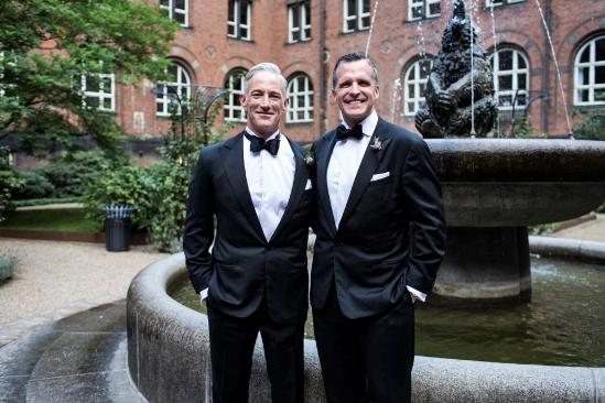 美驻丹麦大使与同性伴侣结婚 称场面感人(图)