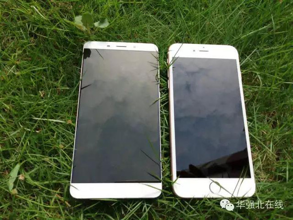 旗舰对决 奇酷手机旗舰版与苹果 6s plus对比图