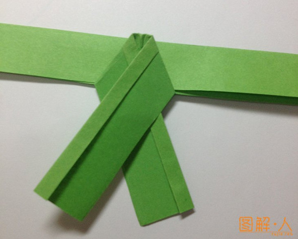 韩服服折纸图解教程
